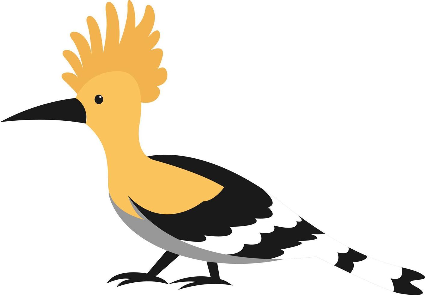 pajarito, ilustración, vector sobre fondo blanco.