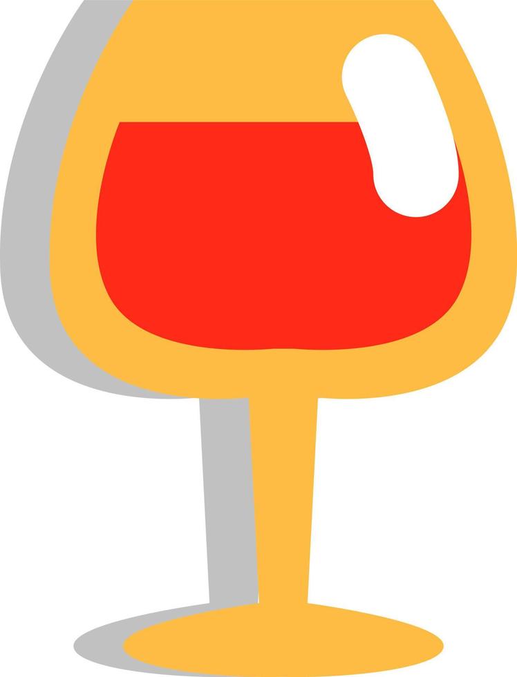 Travel wine, illustration, vector on a white background.