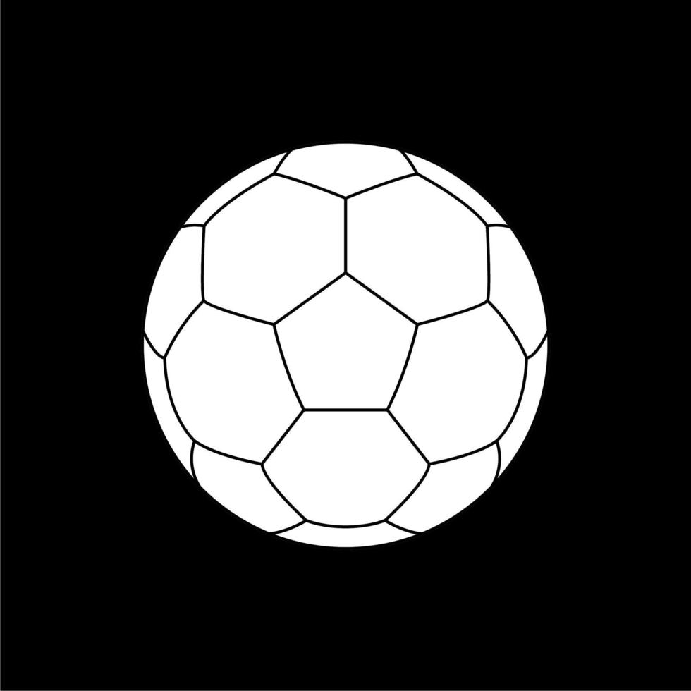 Foot Ball or Soccer Ball Icon Symbol for Art Illustration, Logo, Website, Apps, Pictogram, News, Infographic or Graphic Design Element. Vector Illustration