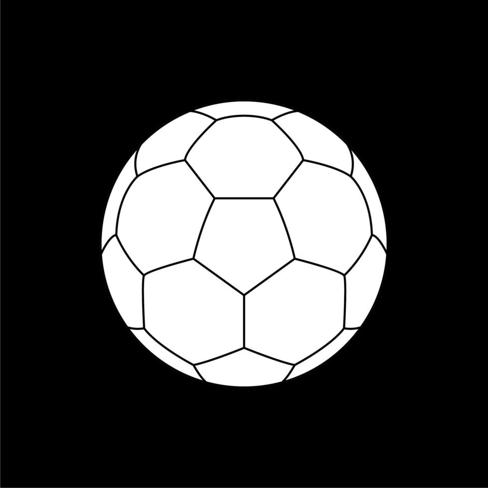 Foot Ball or Soccer Ball Icon Symbol for Art Illustration, Logo, Website, Apps, Pictogram, News, Infographic or Graphic Design Element. Vector Illustration