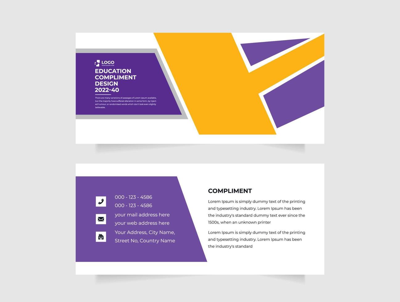 Business Blue Complement Card Design Is Editable Vector Illustration business-blue-complement-card-design-is-editable-vector-illustration