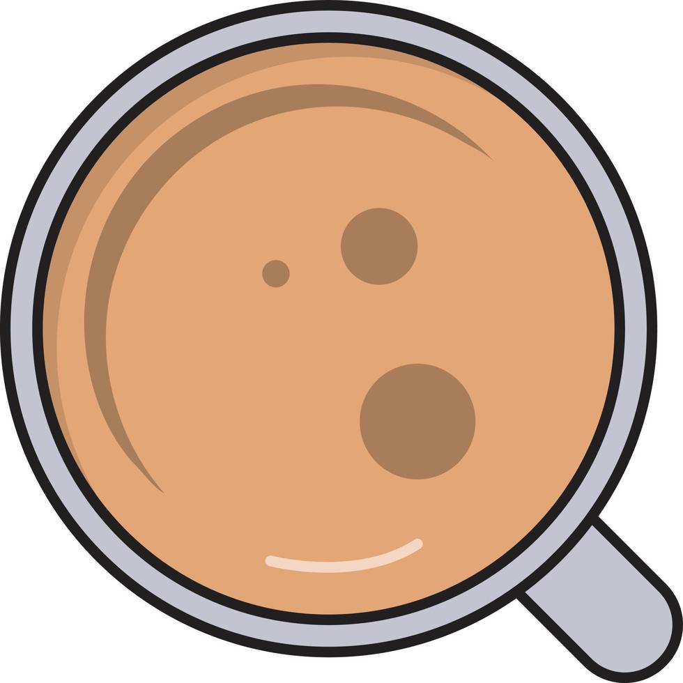 ilustración de vector de café en un fondo. símbolos de calidad premium. iconos vectoriales para concepto y diseño gráfico.