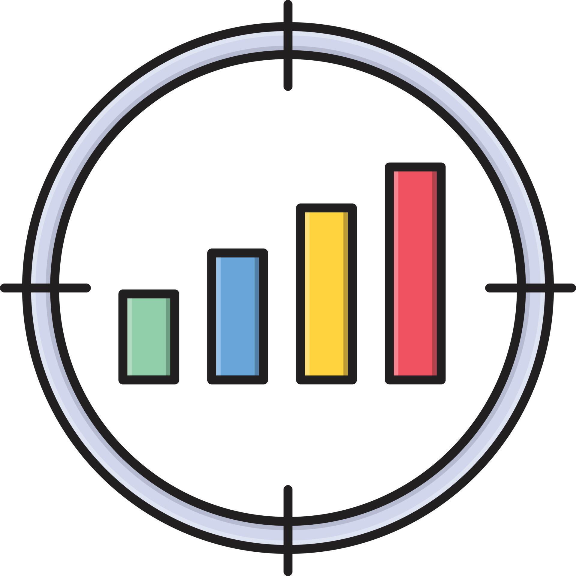 focus chart vector illustration on a background.Premium quality symbols ...