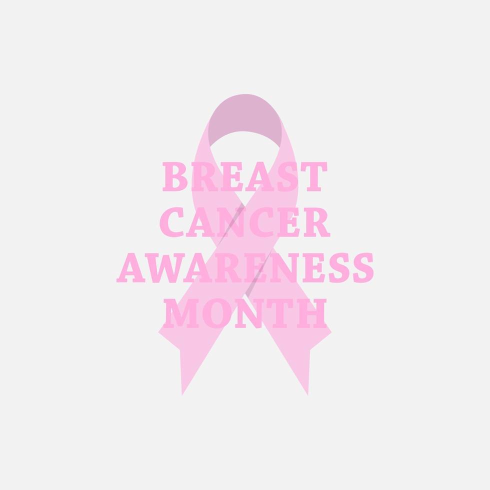 Breast cancer banner october awareness month vector image