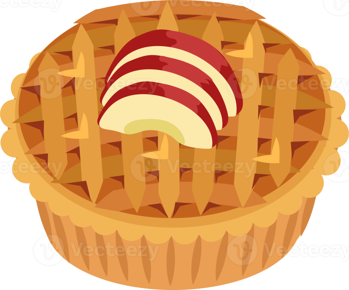 icône de tarte aux pommes png