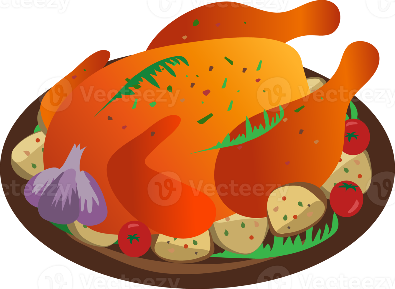 roast turkey icon png