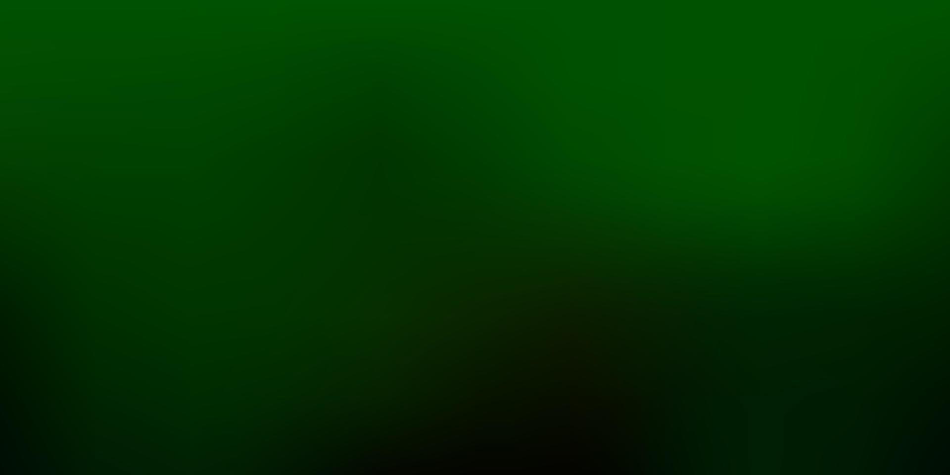 Dark Green, Red vector abstract blur template.