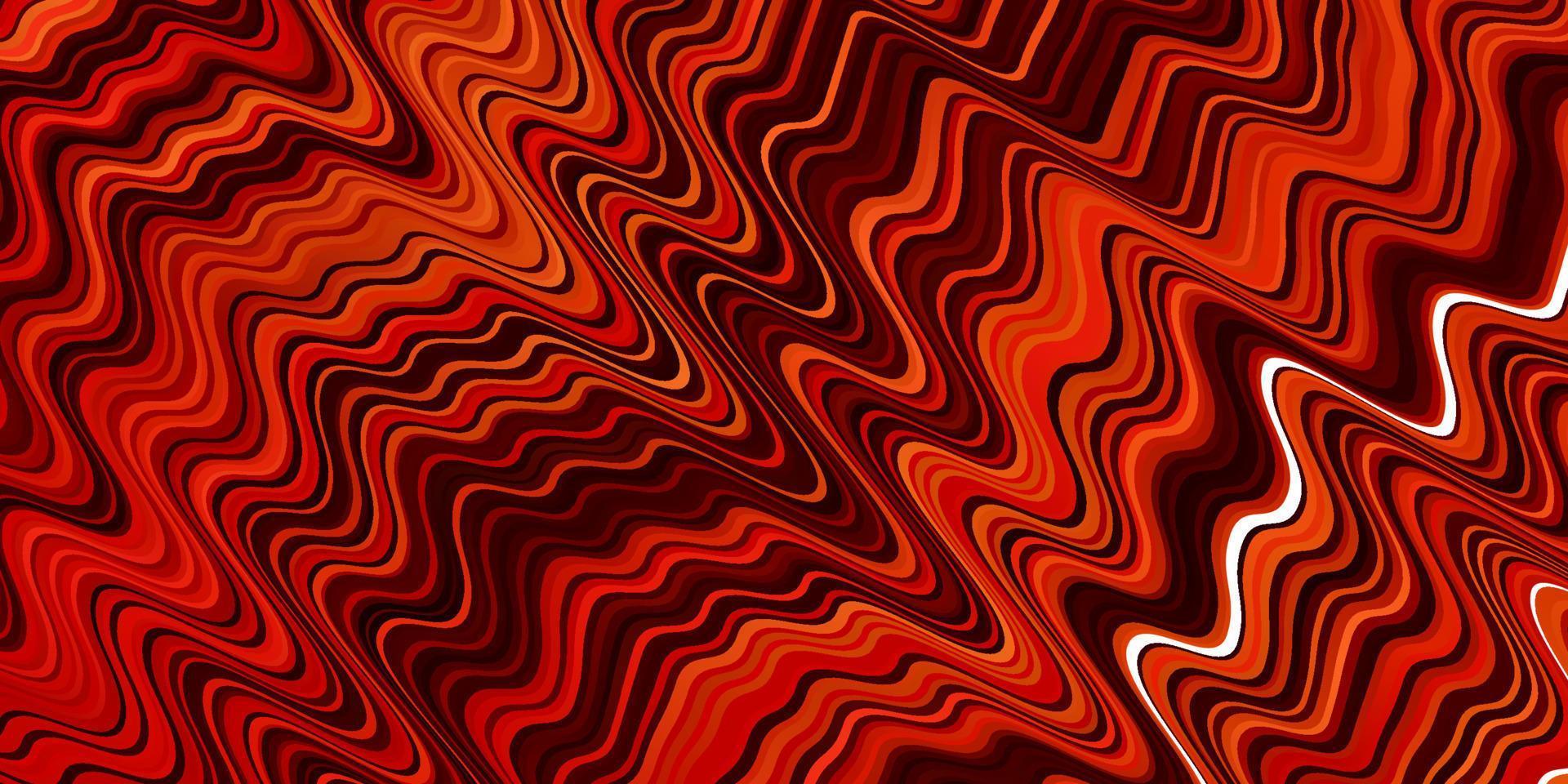 Light Red vector background with lines.