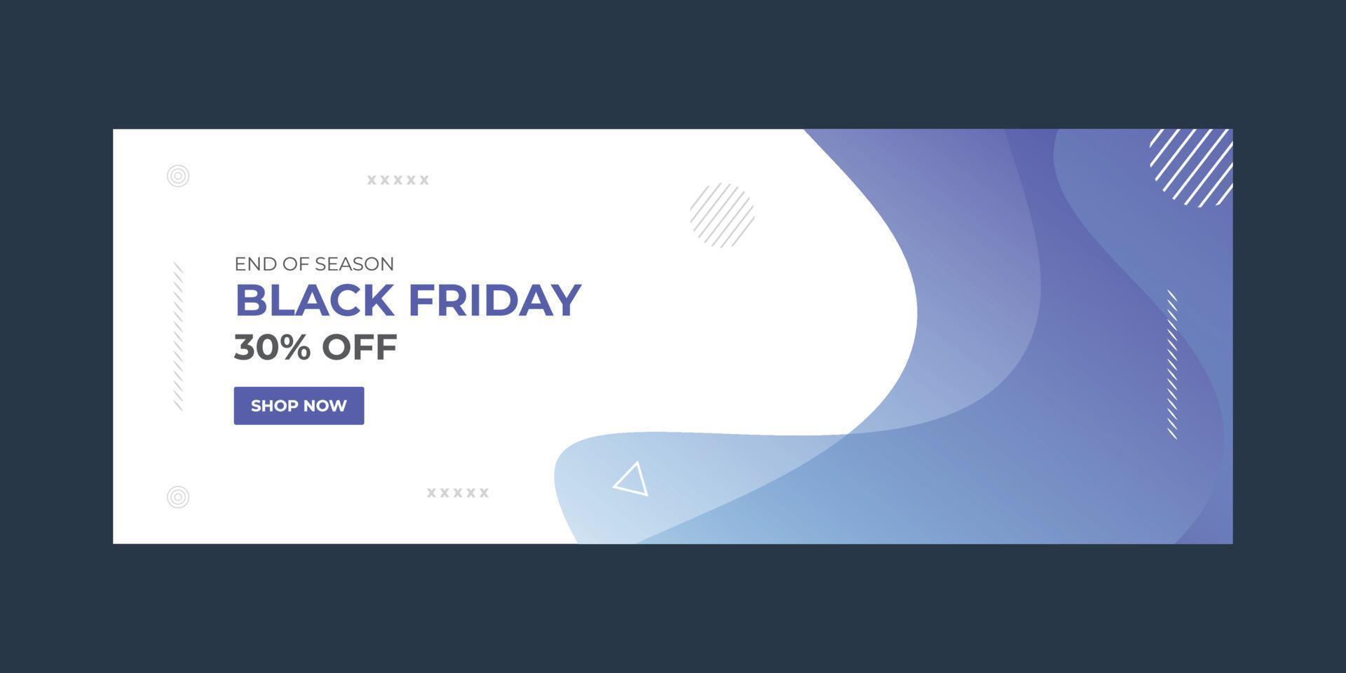 Black Friday Banners sale vector