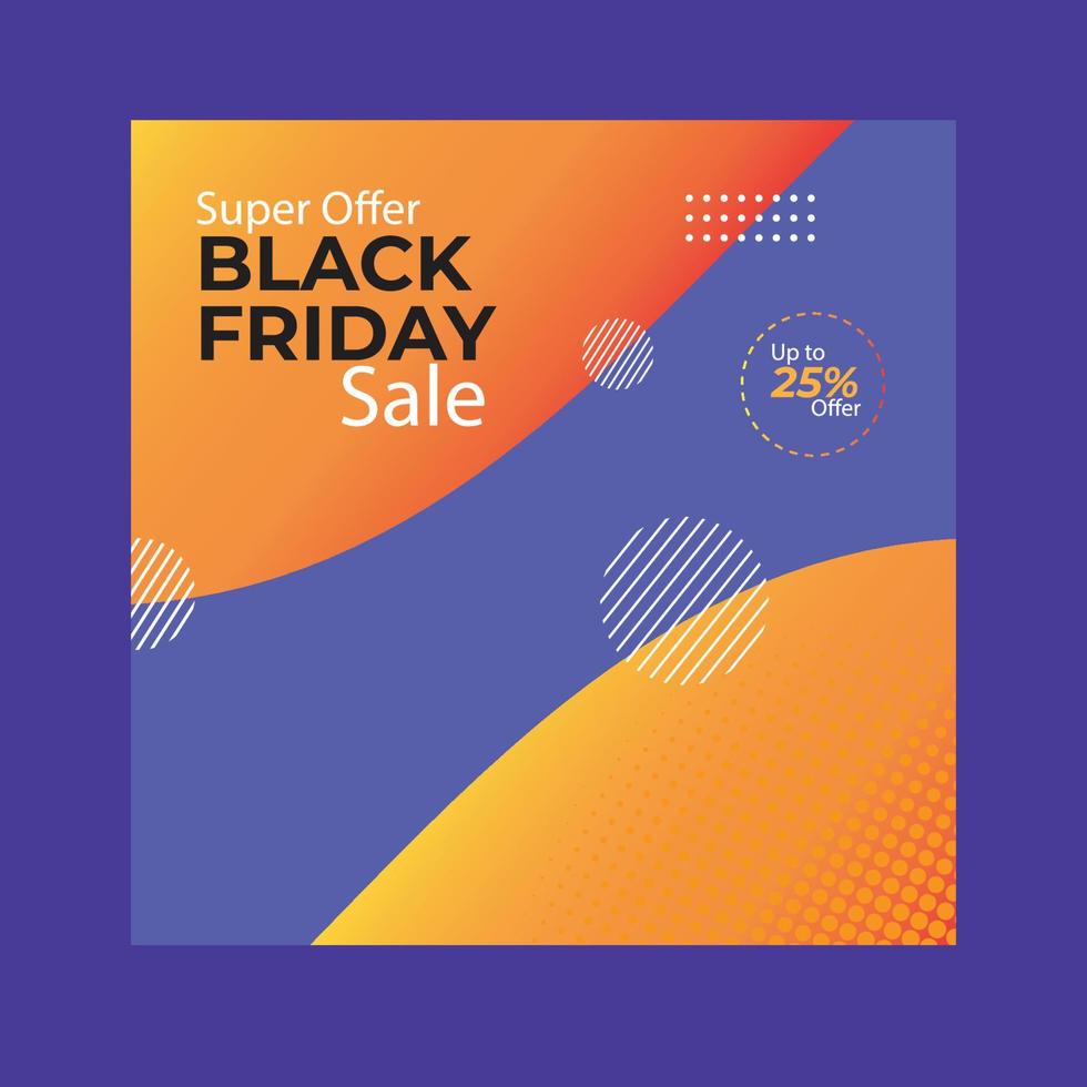Black Friday Banners sale vector