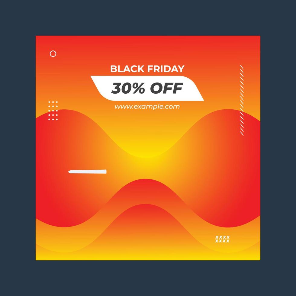 Black Friday Banners sale vector