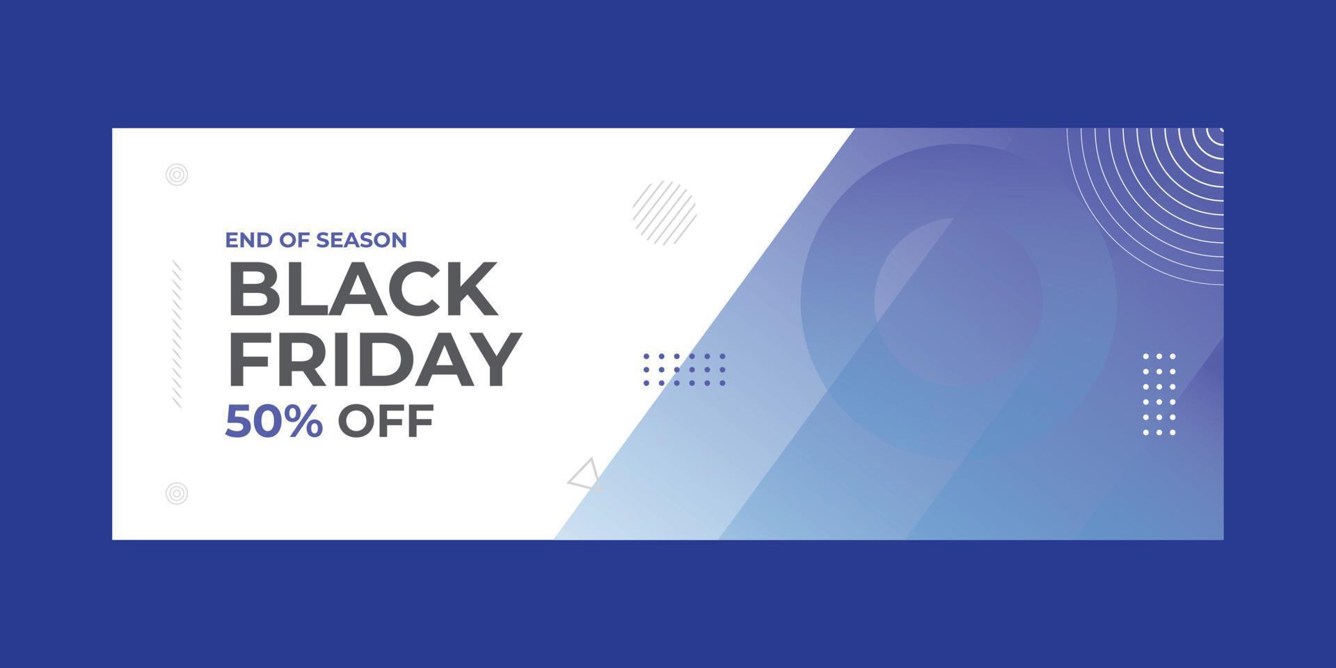 Black Friday Banners sale vector