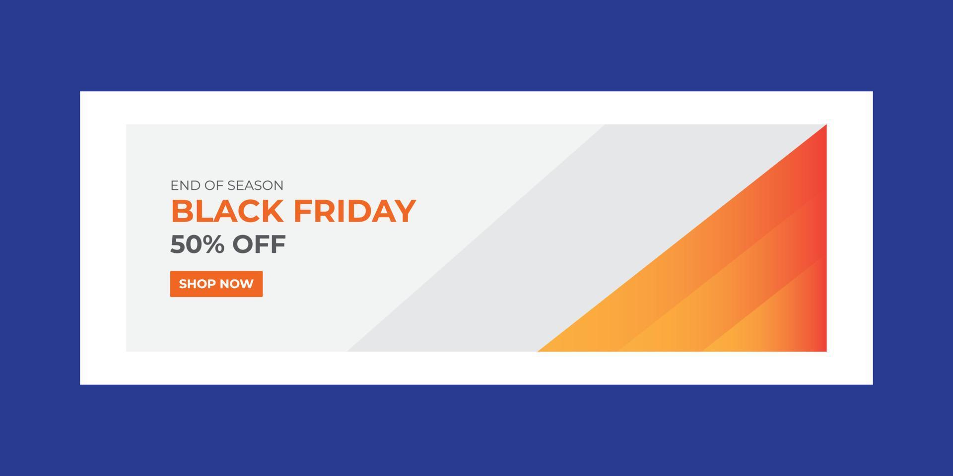 Black Friday Banners sale vector