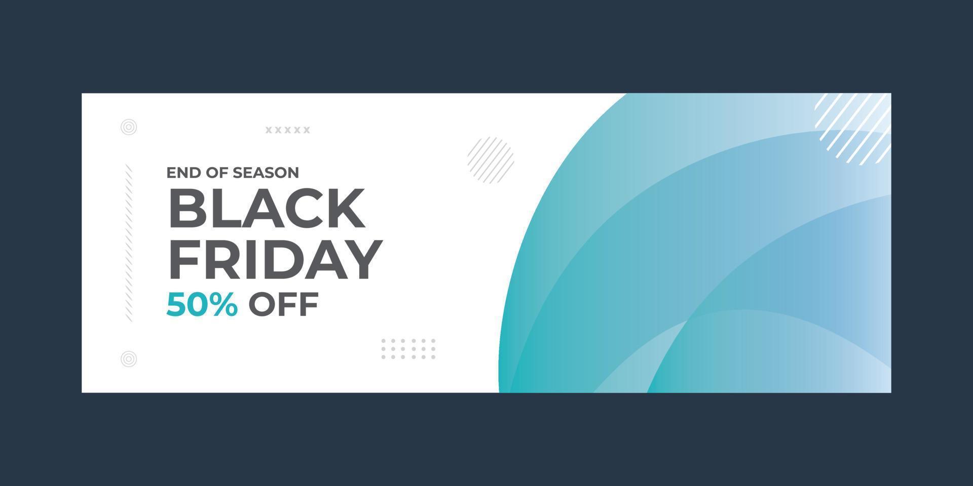 Black Friday Banners sale vector