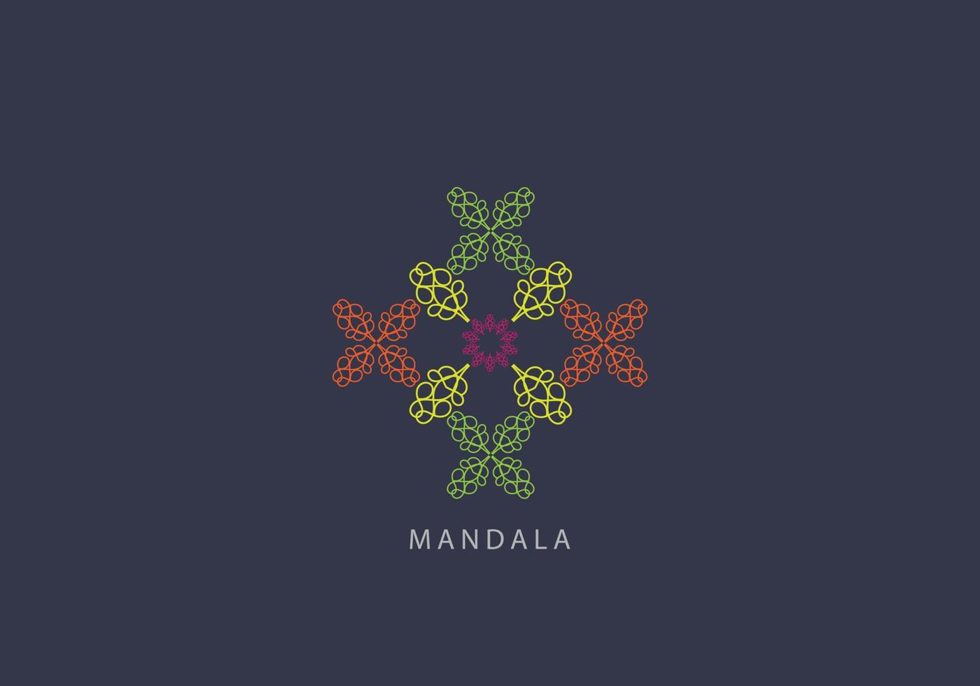 patrón de lujo en el fondo. plantilla de mandala vectorial. elementos de diseño. motivos tradicionales turcos e indios. excelente para telas y textiles, papel tapiz, embalaje o cualquier idea deseada, y diseño colorido vector