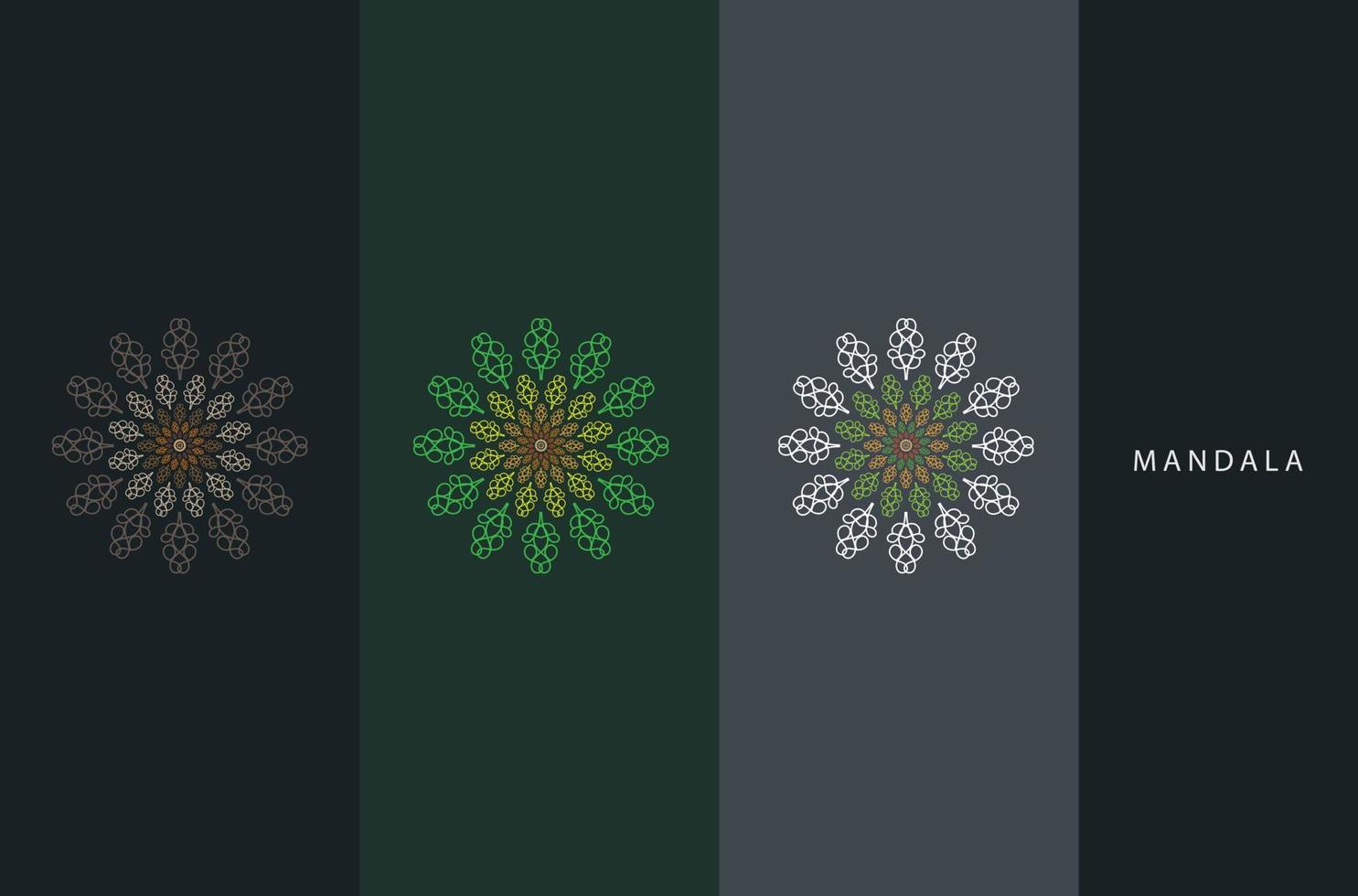 patrón de lujo en el fondo. plantilla de mandala vectorial. elementos de diseño. motivos tradicionales turcos e indios. excelente para telas y textiles, papel tapiz, embalaje o cualquier idea deseada, y diseño colorido vector