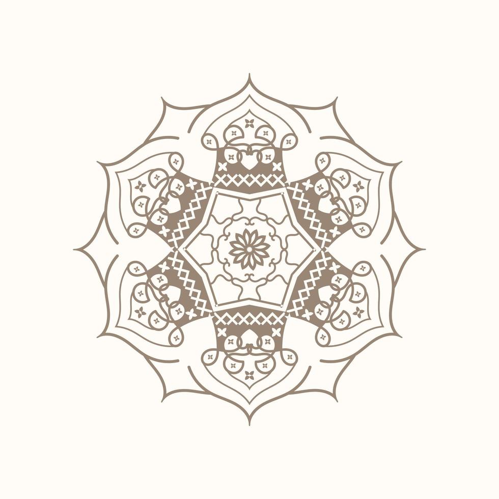 patrón de lujo en el fondo. plantilla de mandala vectorial. elementos de diseño. motivos tradicionales turcos e indios. excelente para telas y textiles, papel tapiz, embalaje o cualquier idea deseada, y diseño colorido vector