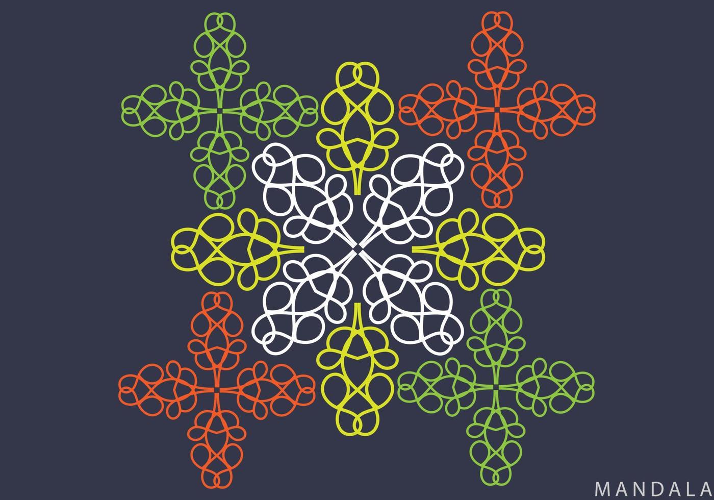 patrón de lujo en el fondo. plantilla de mandala vectorial. elementos de diseño. motivos tradicionales turcos e indios. excelente para telas y textiles, papel tapiz, embalaje o cualquier idea deseada, y diseño colorido vector