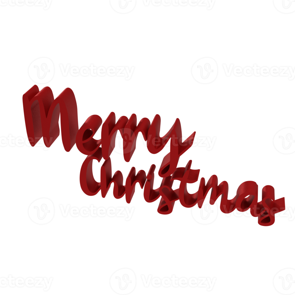 merry Christmas png for celebration concept