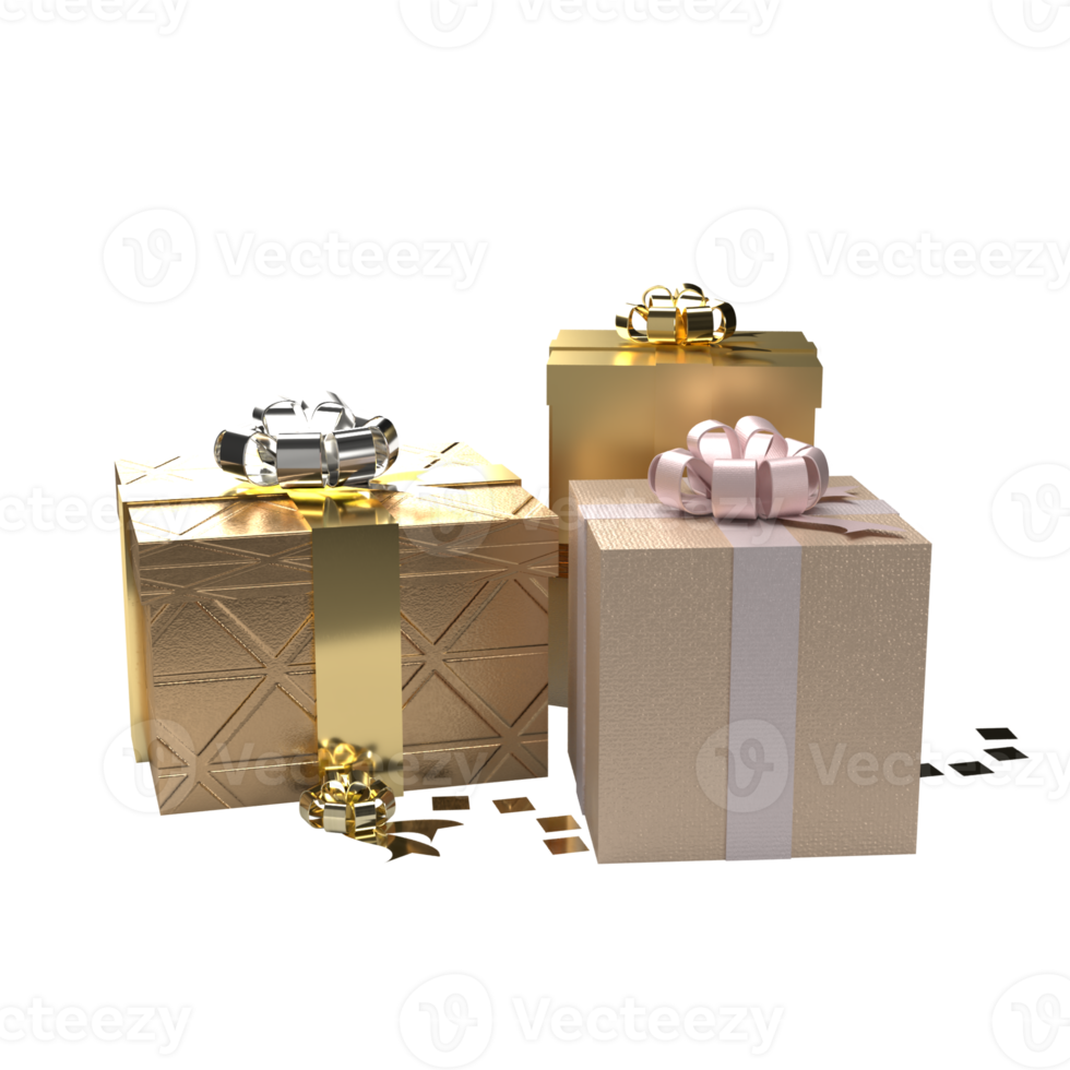 gift box png for celebration concept