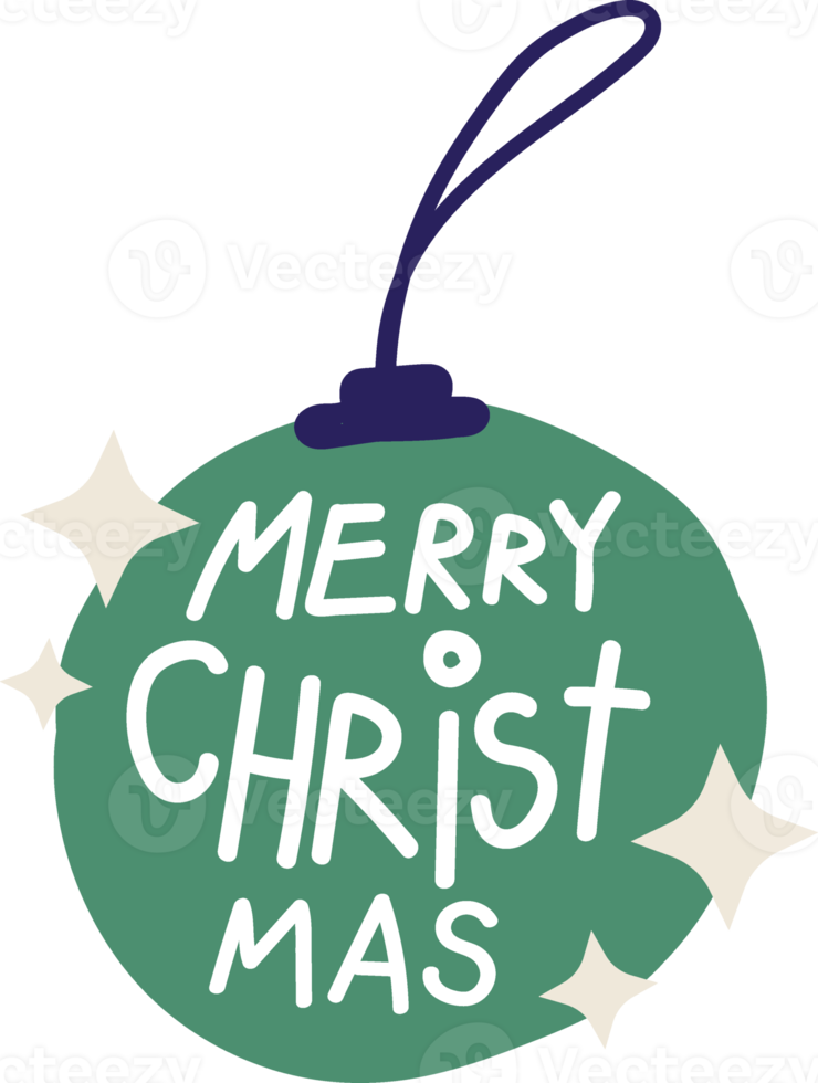 green christmas bell png