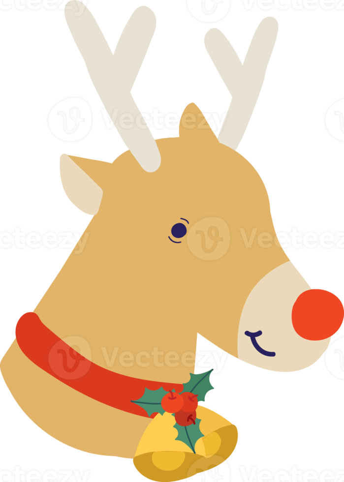 cute reindeer christmas deer png