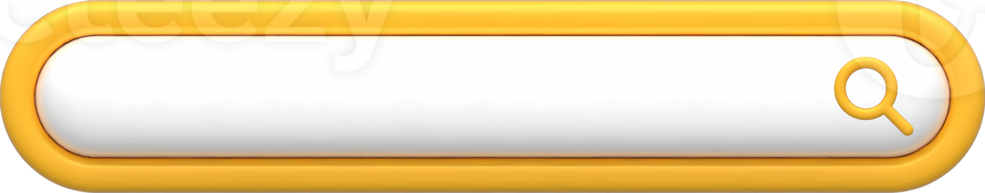 3D Search bar png