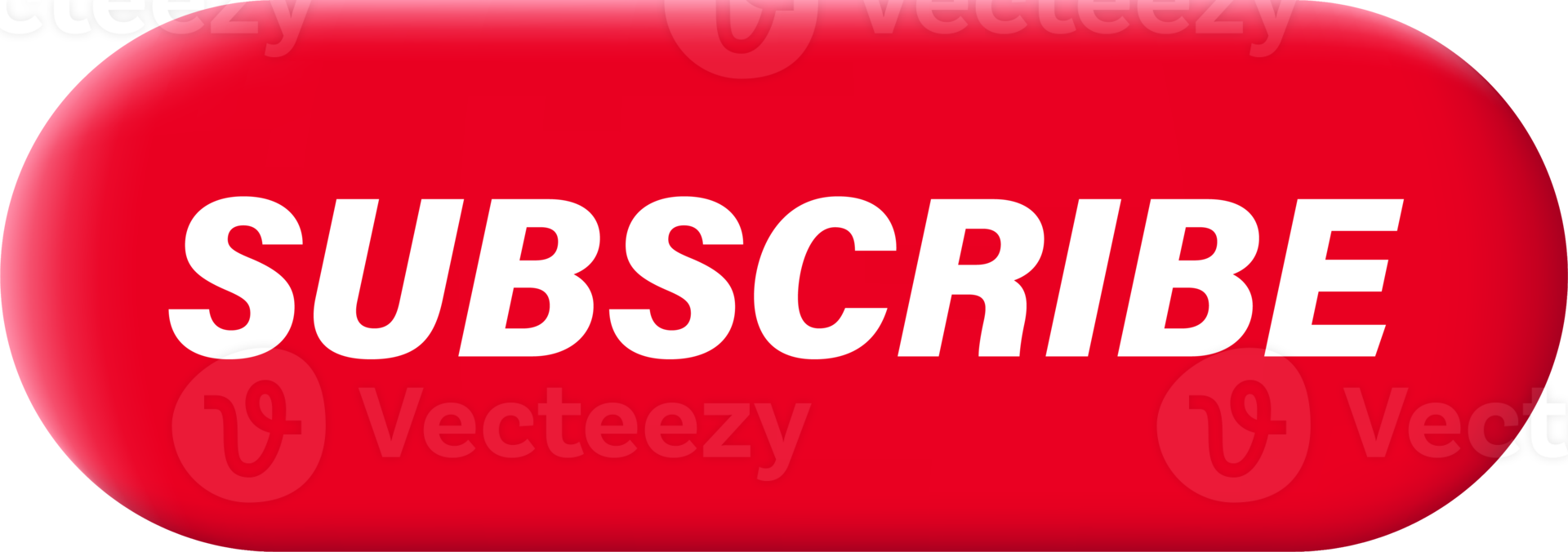 3d subscribe button in red colors. Subscribe illustrations. png