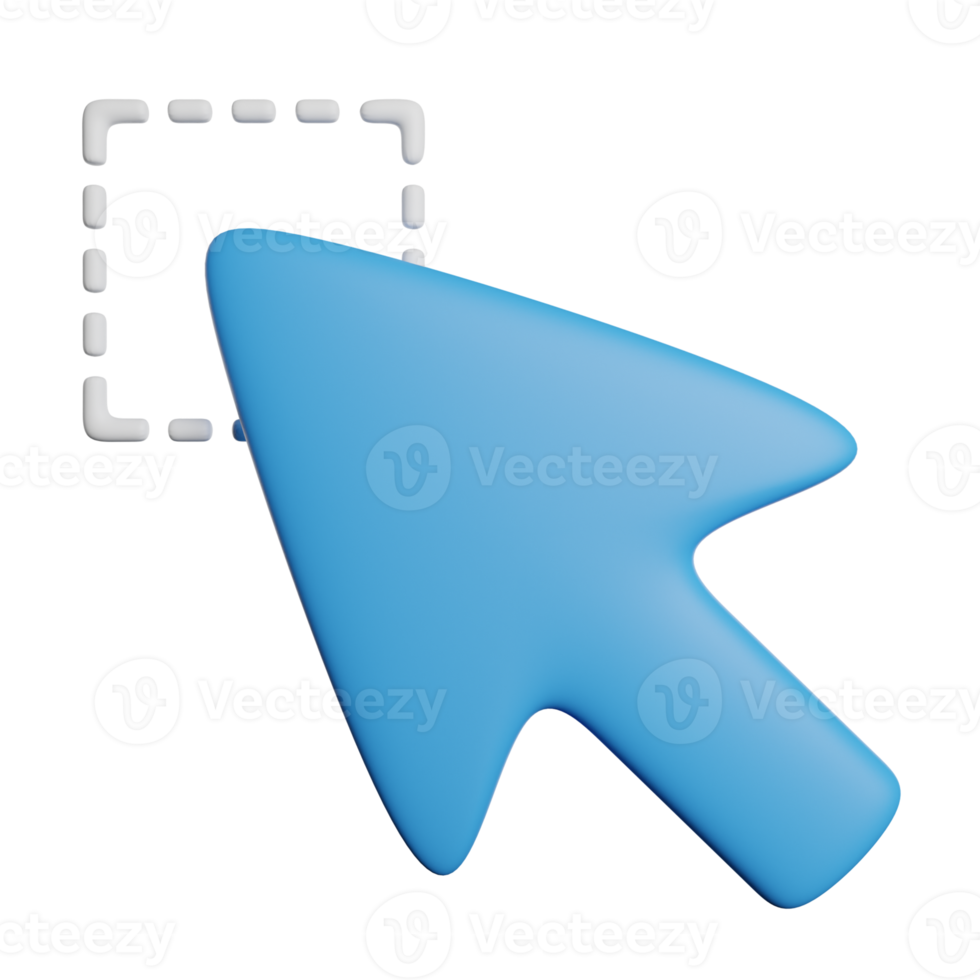 Cursor Pointer Selection Box png