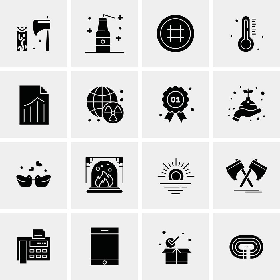 Bulb Light Motivation Abstract Circle Background Flat color Icon vector