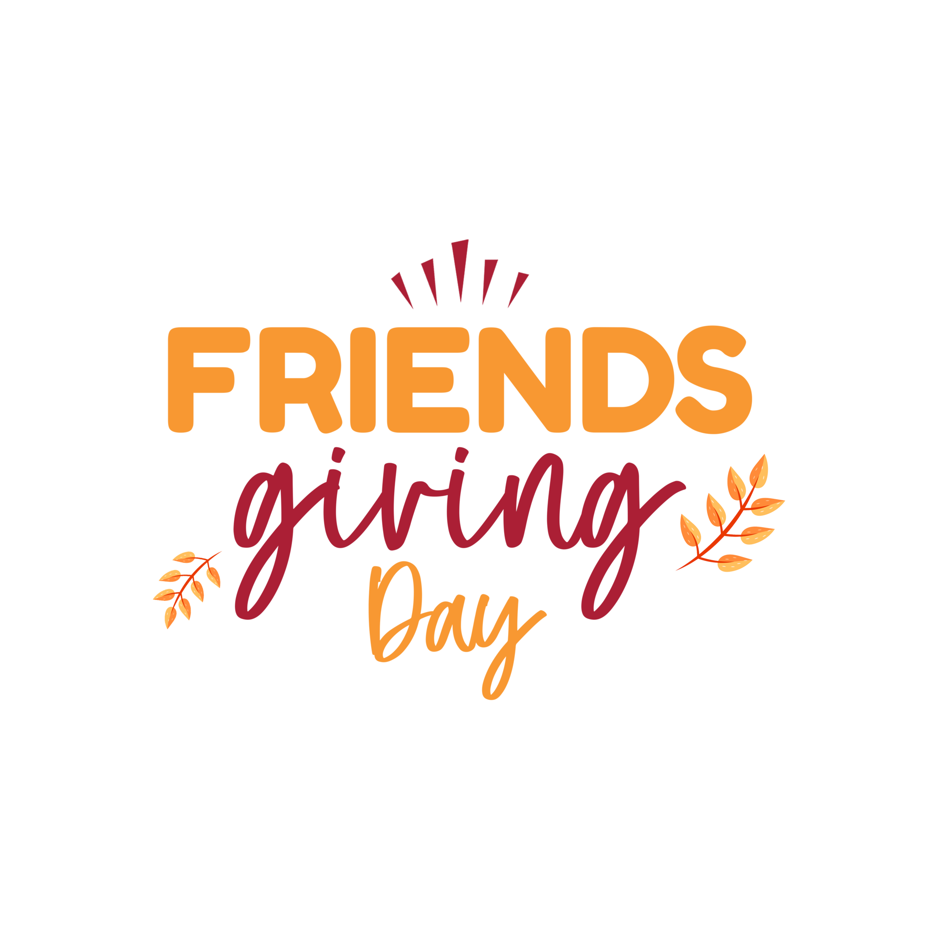 Free Happy friendsgiving day 13492670 PNG with Transparent Background