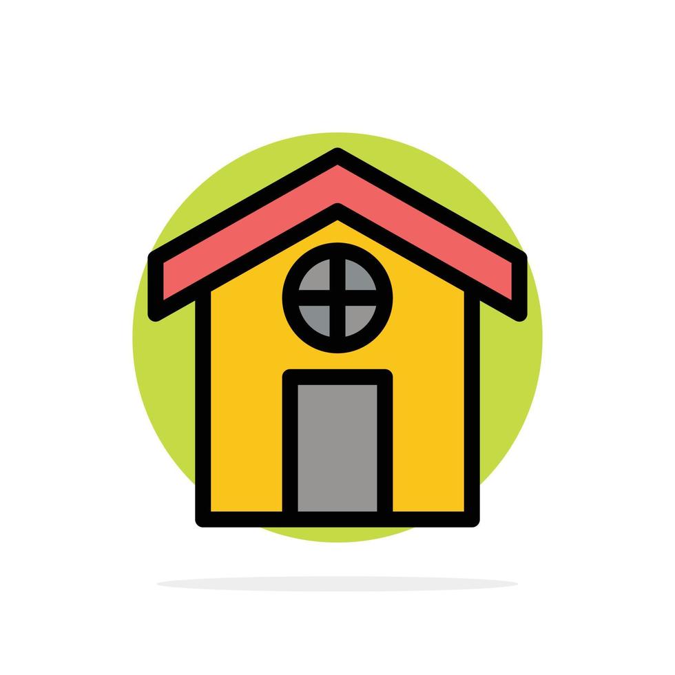 Tent Free Tent Camp American  Business Flat Line Filled Icon Vector Banner Template