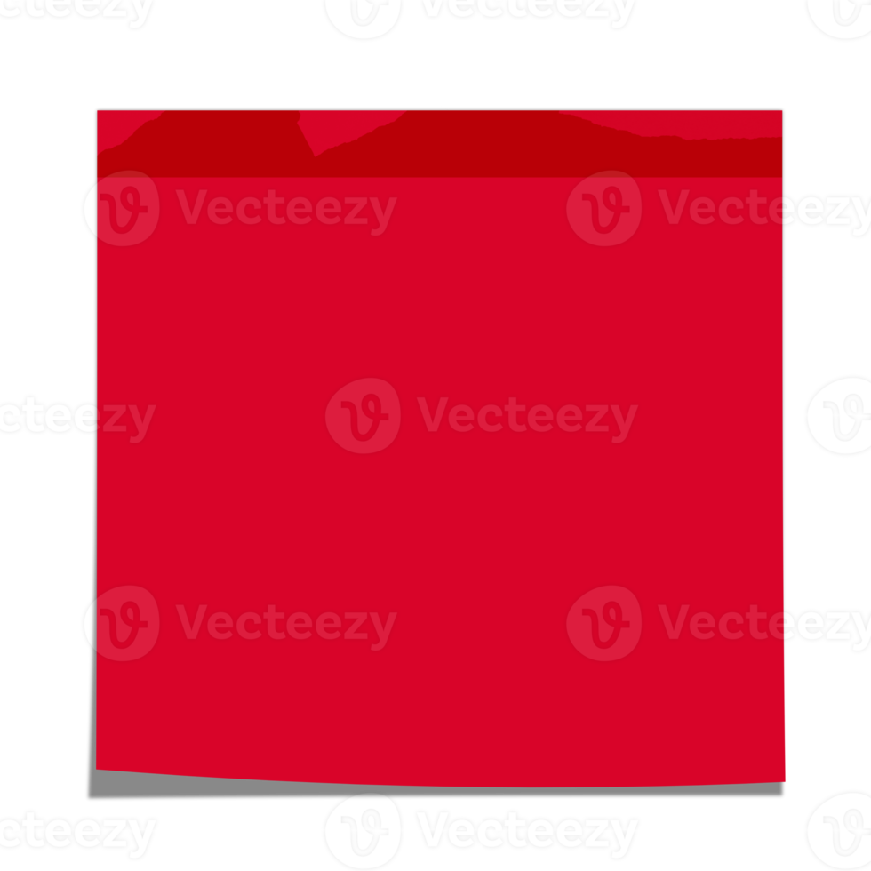 digitaal kleverig aantekeningen gescheurd papier png