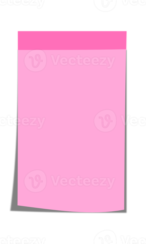 Digital Sticky Notes Torn Paper png