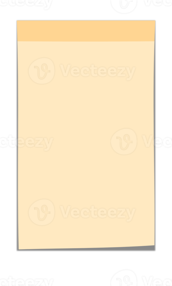 Digital Sticky Notes Torn Paper png