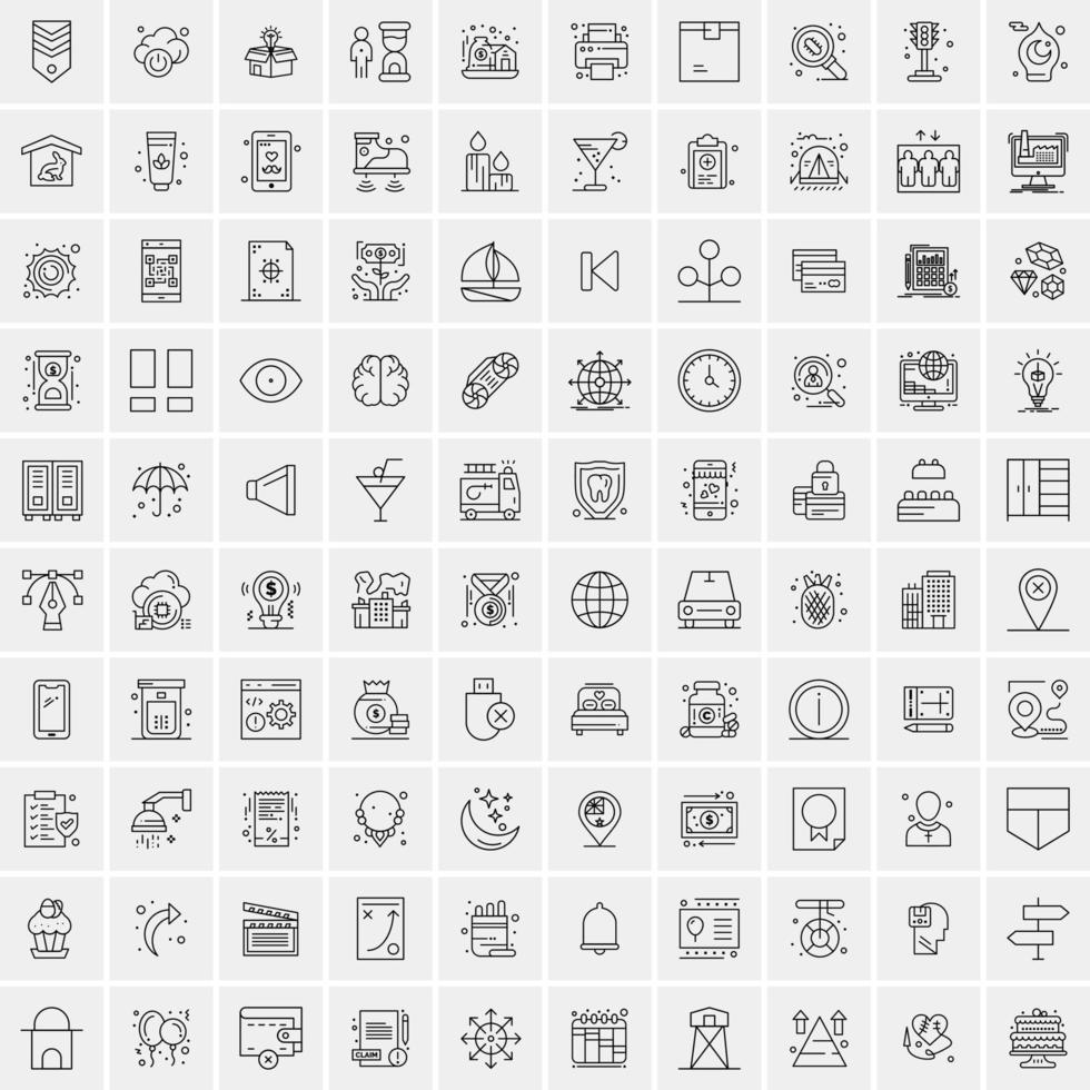 25 Universal Business Icons Vector Creative Icon Illustration to use in web and Mobile Related proj