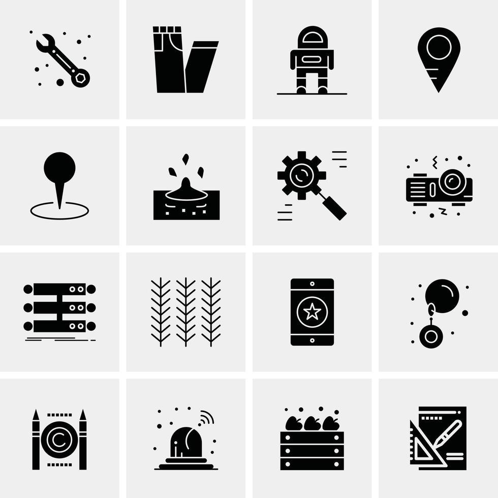 Our Services Cap Education Graduation Speech Solid Glyph Icon Web card Template vector