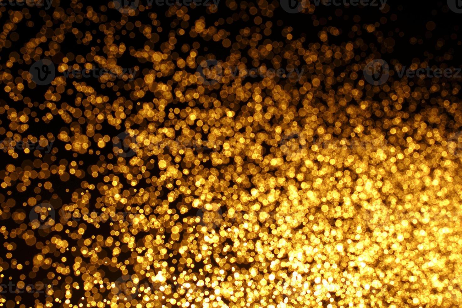 Golden Bokeh Abstract Background For Happy Festival photo