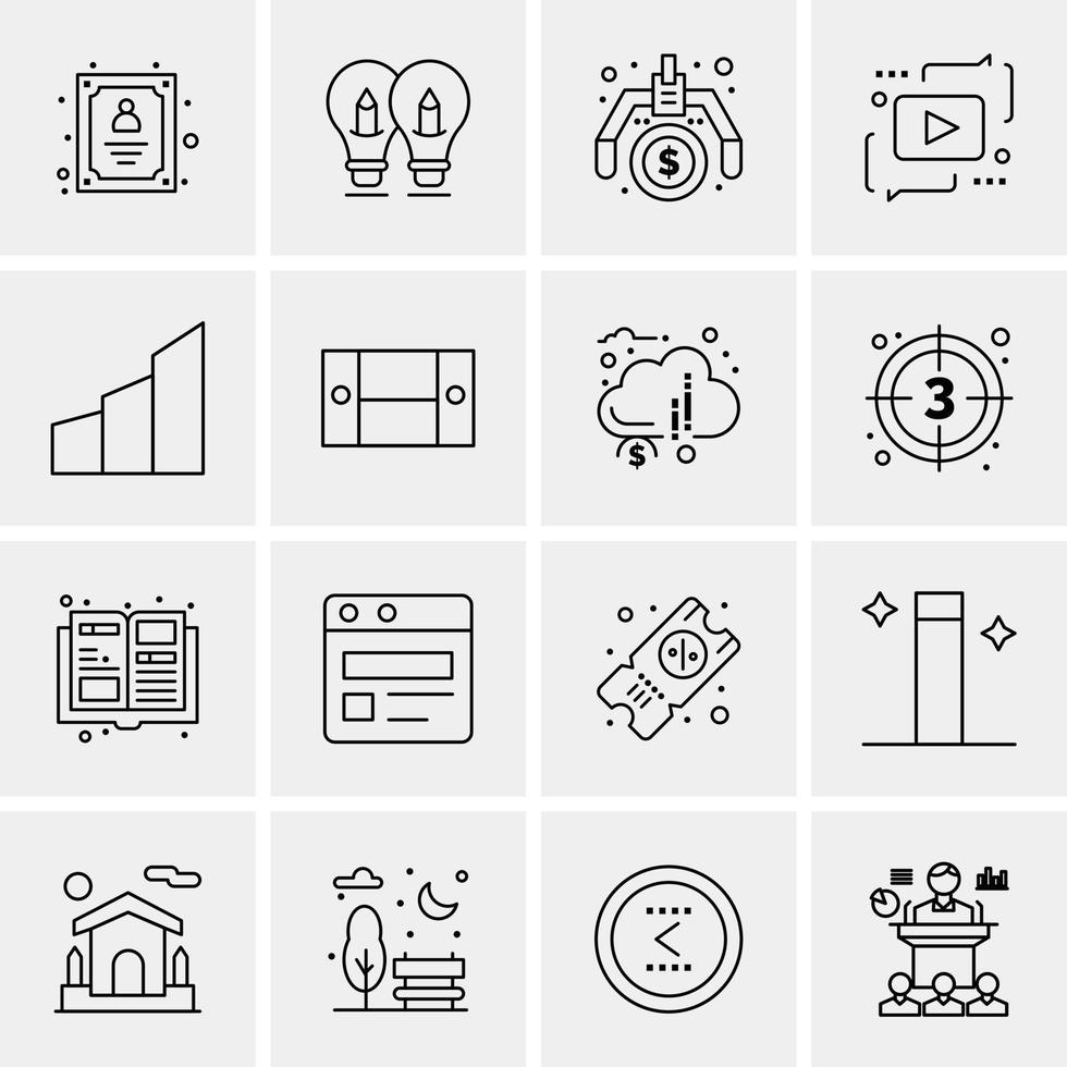 Blueprint Blue Print Website Web  Icons Flat and Line Filled Icon Set Vector Blue Background