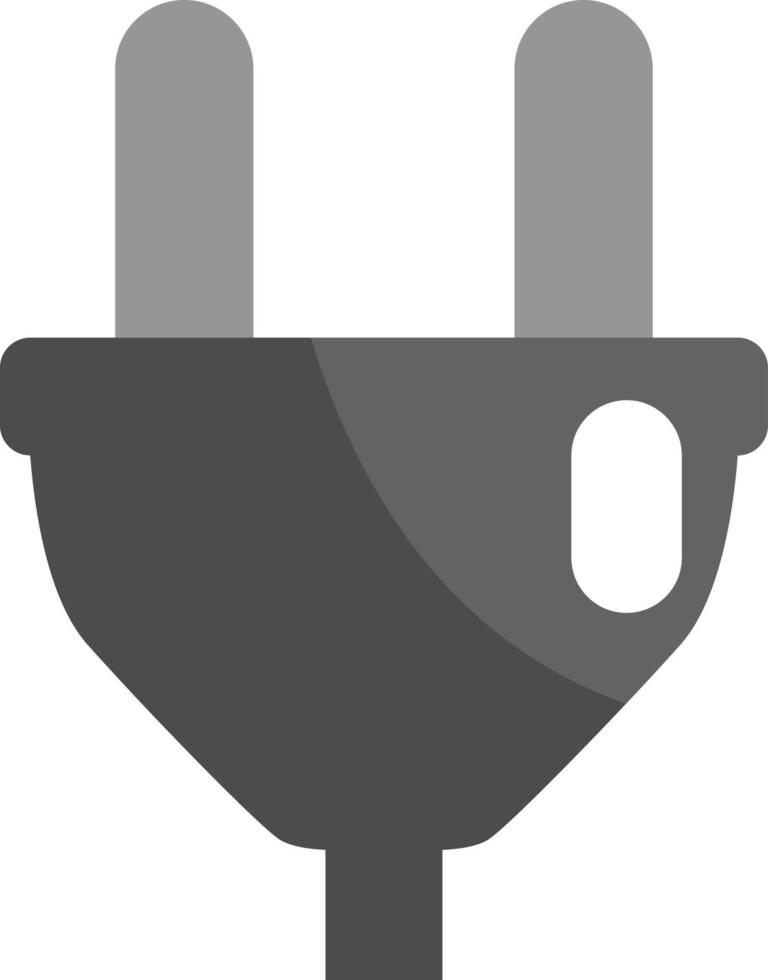 Energy cable, illustration, vector on a white background.
