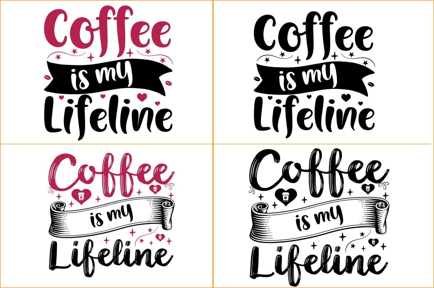 coffee motivation quotes typography or coffee typography t shirt vector