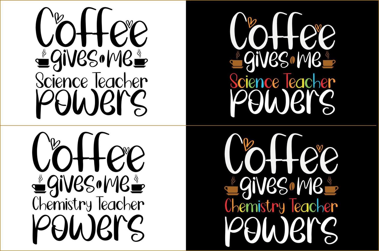 coffee typography t shirt design vector