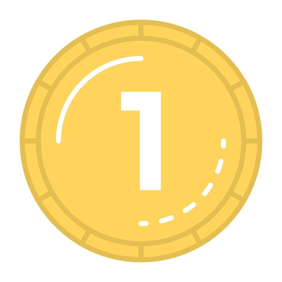 Trendy Coin Game 13496200 Vector Art at Vecteezy