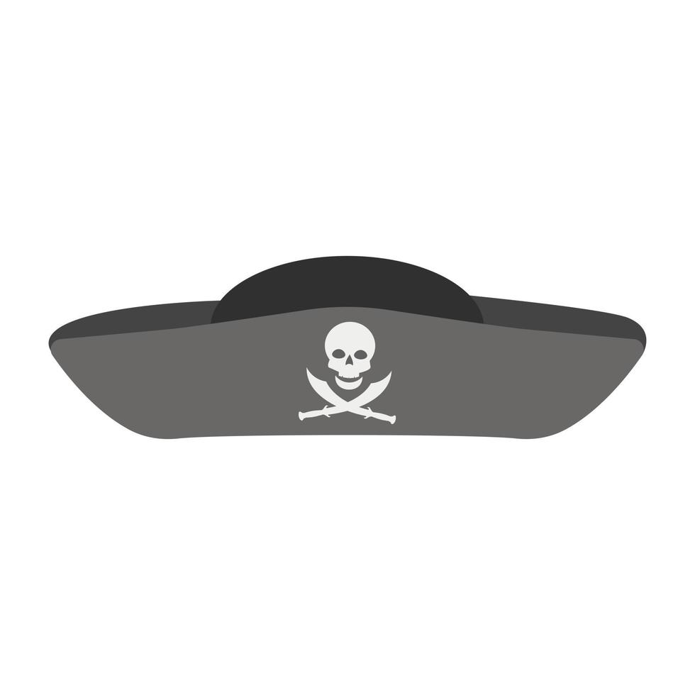 Trendy Pirate Hat vector