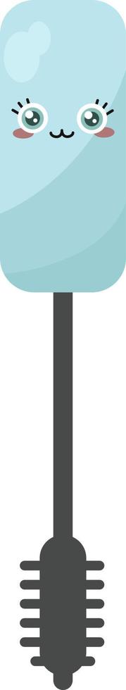 Lash brush, illustration, vector on white background