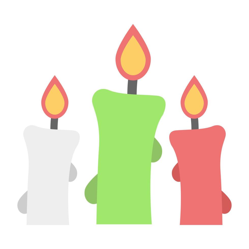 velas de spa de moda vector