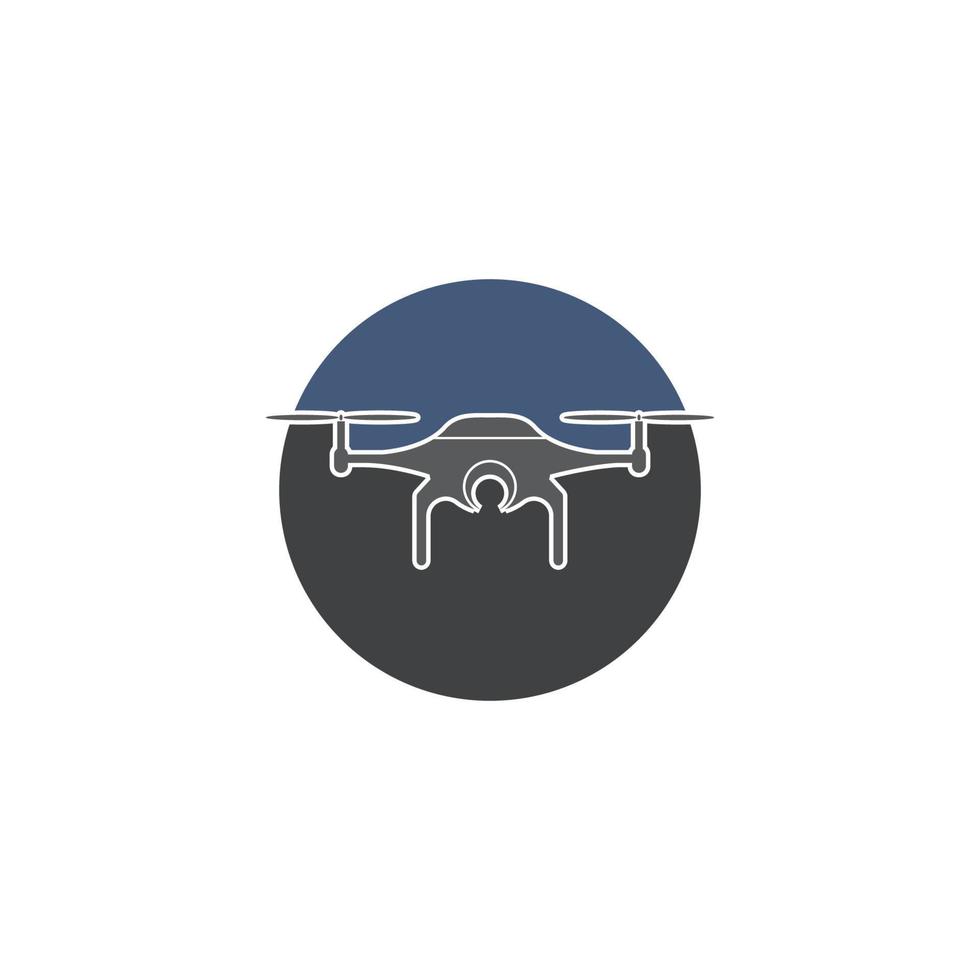 Drone logo vector
