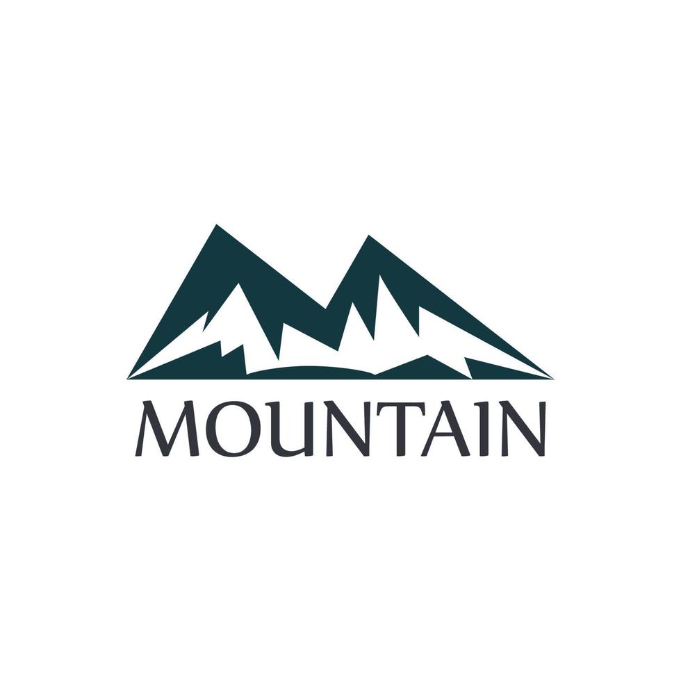 vector logo de montañas