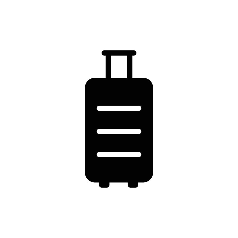 vector de icono de maleta