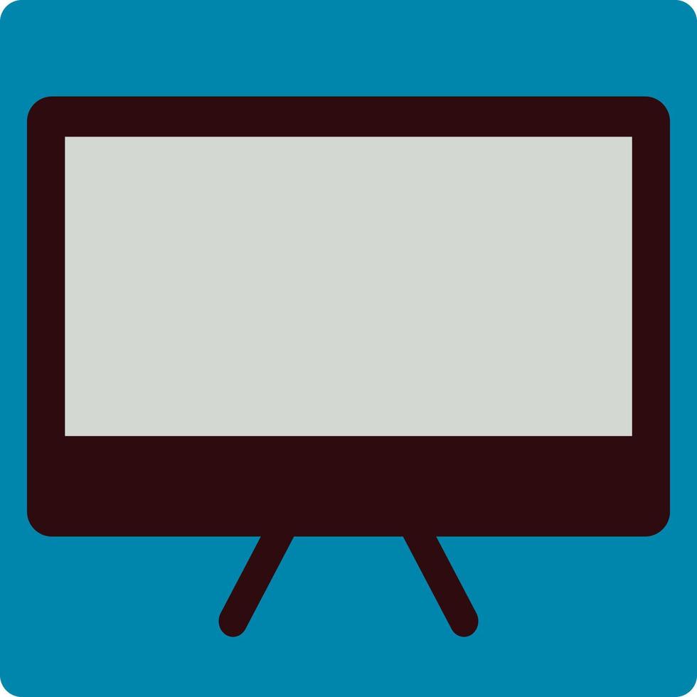 nueva gran tv, ilustración, vector, sobre un fondo blanco. vector